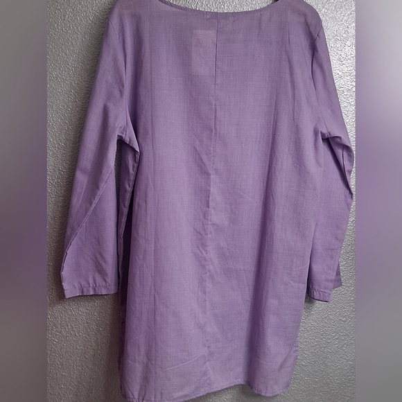 NWT Misslook Women's Lavender Tunic  Size L - Picture 9 of 12
